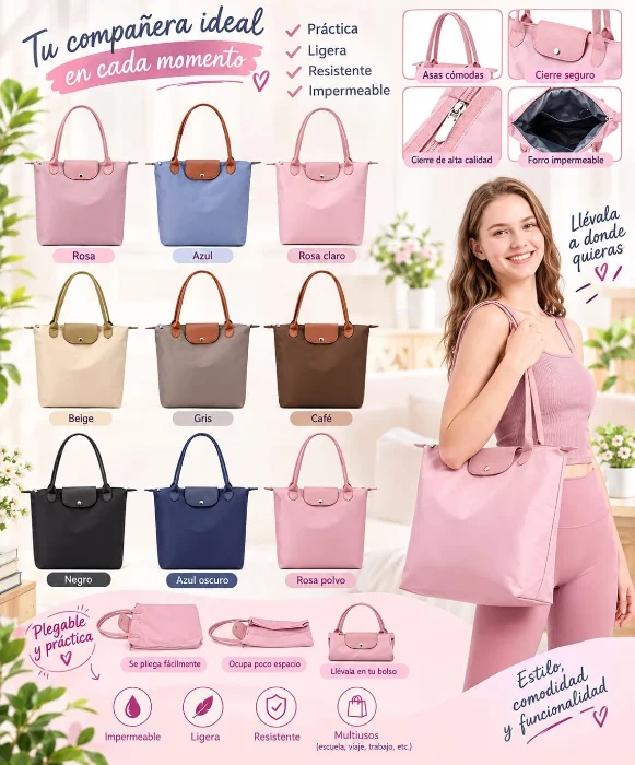 Bolso 
 *impermeable* Excelente Calidad.
