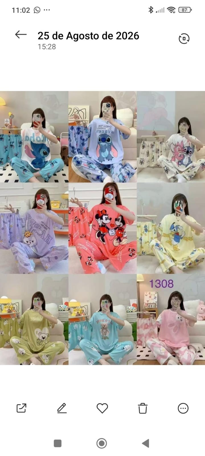 Pijamas  Varios Modelos y Músculosa - Imagen 4