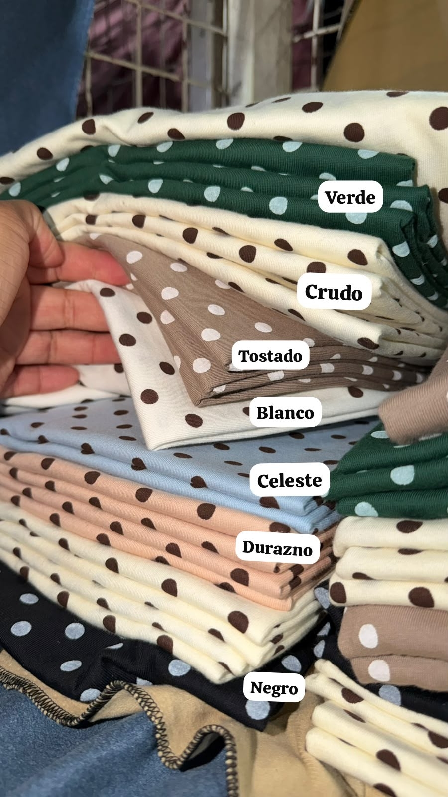 Remeras Lunares Bordadas de Algodon Peinado 3 al 6 - Imagen 2