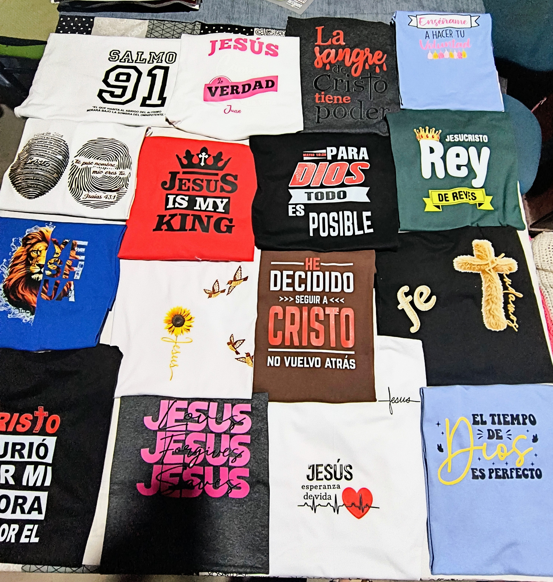 Remeras con Frases Cristianas - Imagen 2