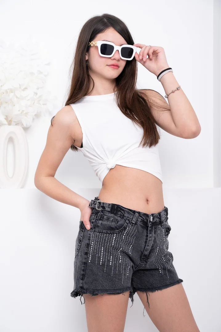 Short Tiro Medio Nena - Imagen 5