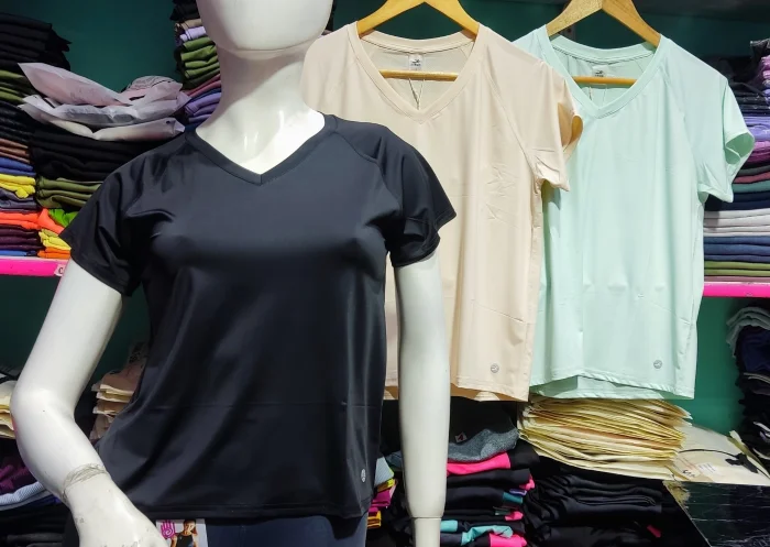 Remera Cuello V (secado Rápido Cd: 5050)
