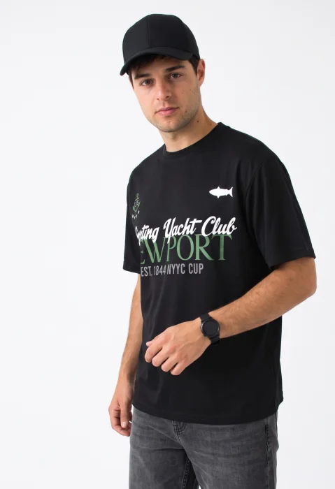 Art-8898 Remera Estampada New Port