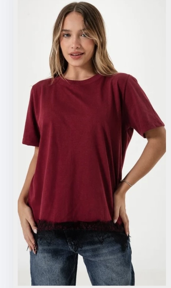 Remeron Algodón  con Puntillas - Imagen 2