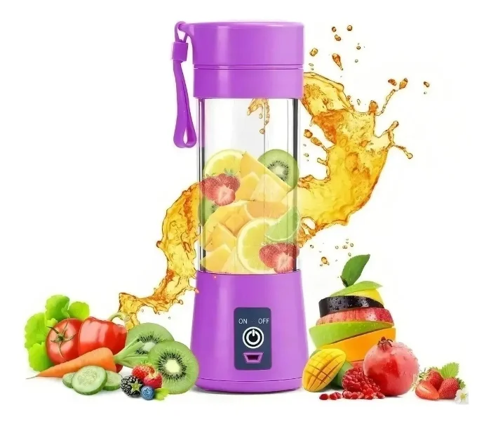 Licuadora Portátil Inalambrica 380ml Usb Recargable