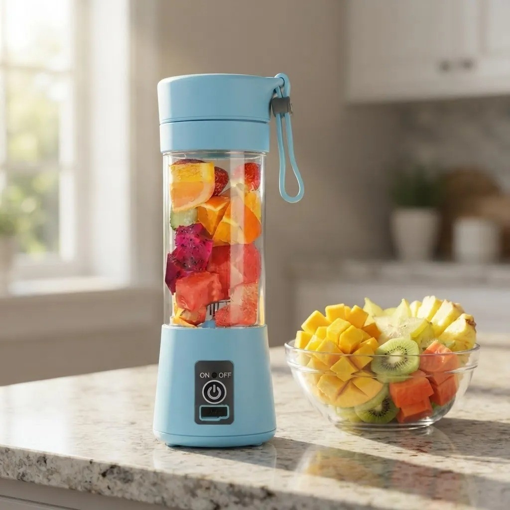 Licuadora Portátil Inalambrica 380ml Usb Recargable - Imagen 2
