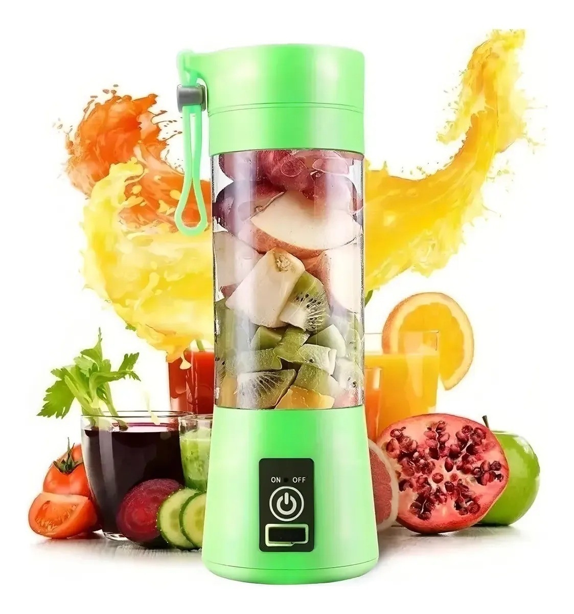 Licuadora Portátil Inalambrica 380ml Usb Recargable - Imagen 3