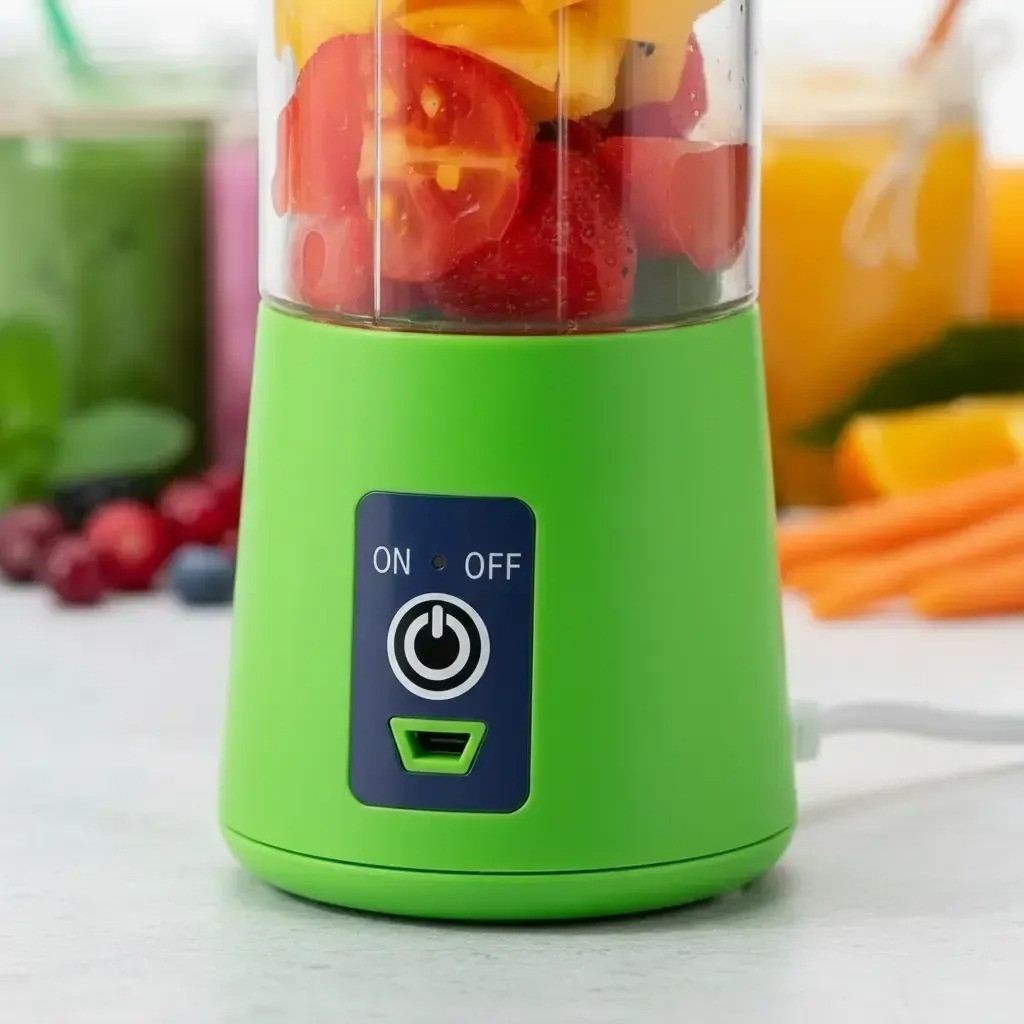 Licuadora Portátil Inalambrica 380ml Usb Recargable - Imagen 4