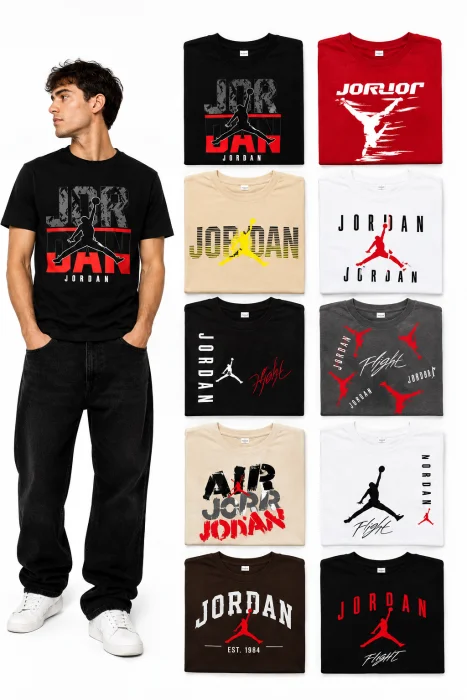Remeras Jordan Algodón Peinado