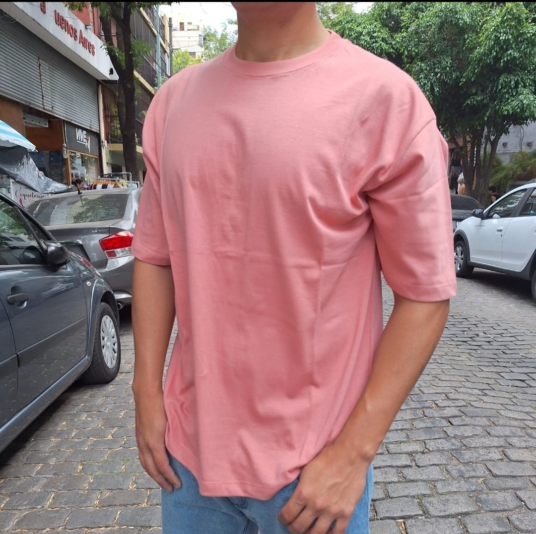 Remeras Overcize Lisas - Imagen 3