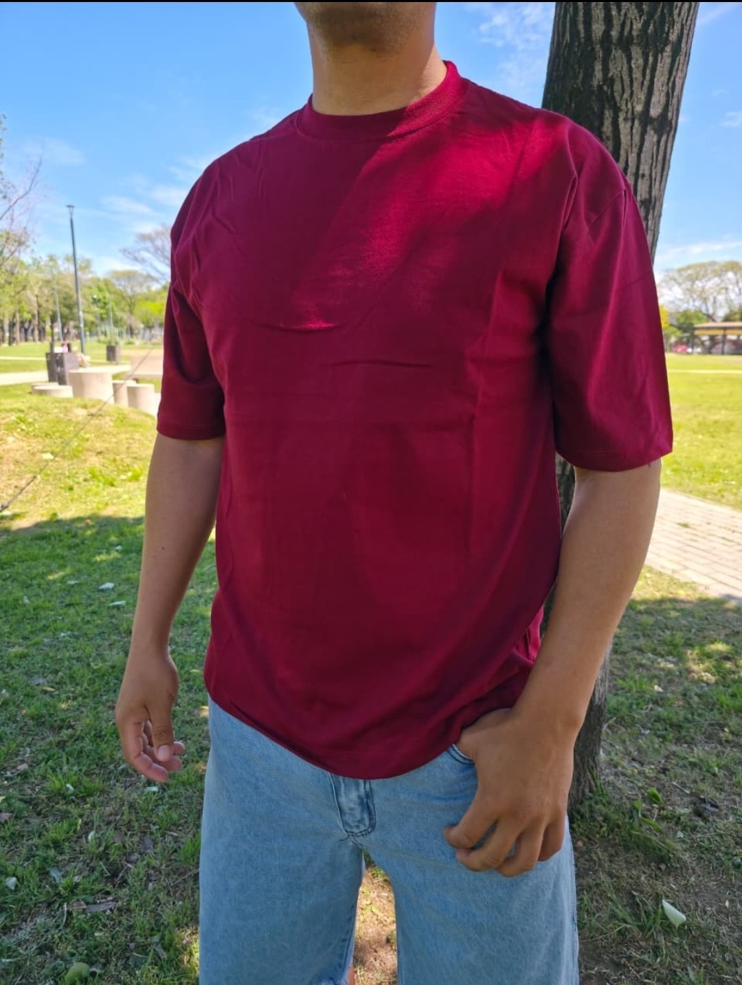 Remeras Overcize Lisas - Imagen 4
