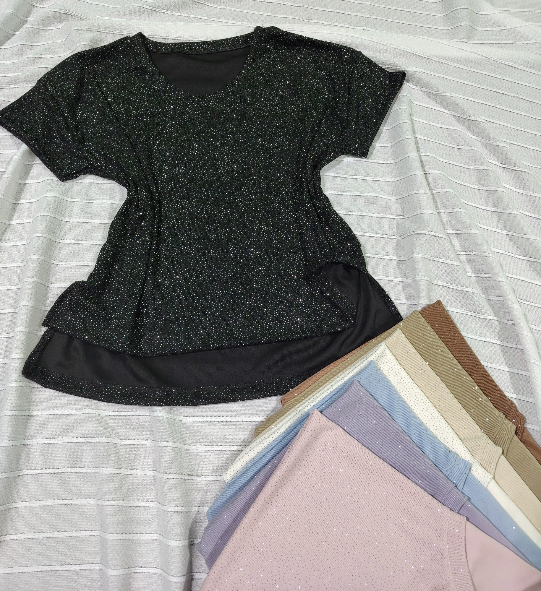 Remera con Tajo de Morley Gliter - Imagen 3