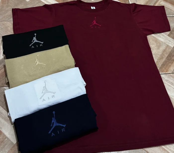 Remeras Jordan Bordadas