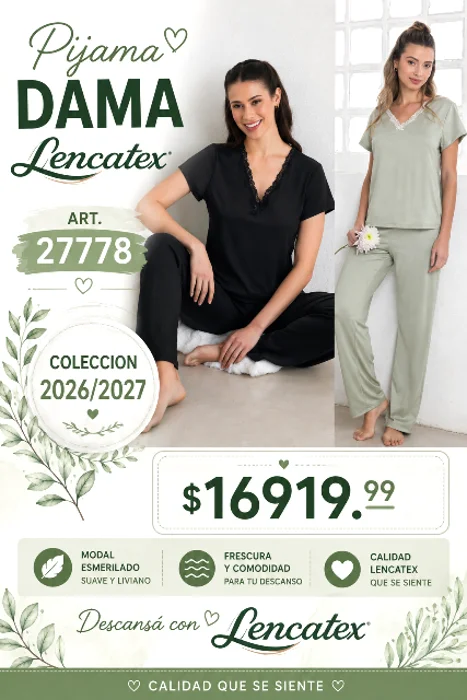 Lencatex Art. 27778 Pijama Dama