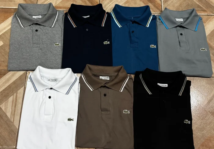 Chombas Lacoste Bordado