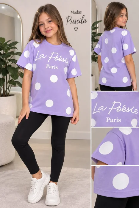 Remerones con Lunares Algodon Peinado 20.1