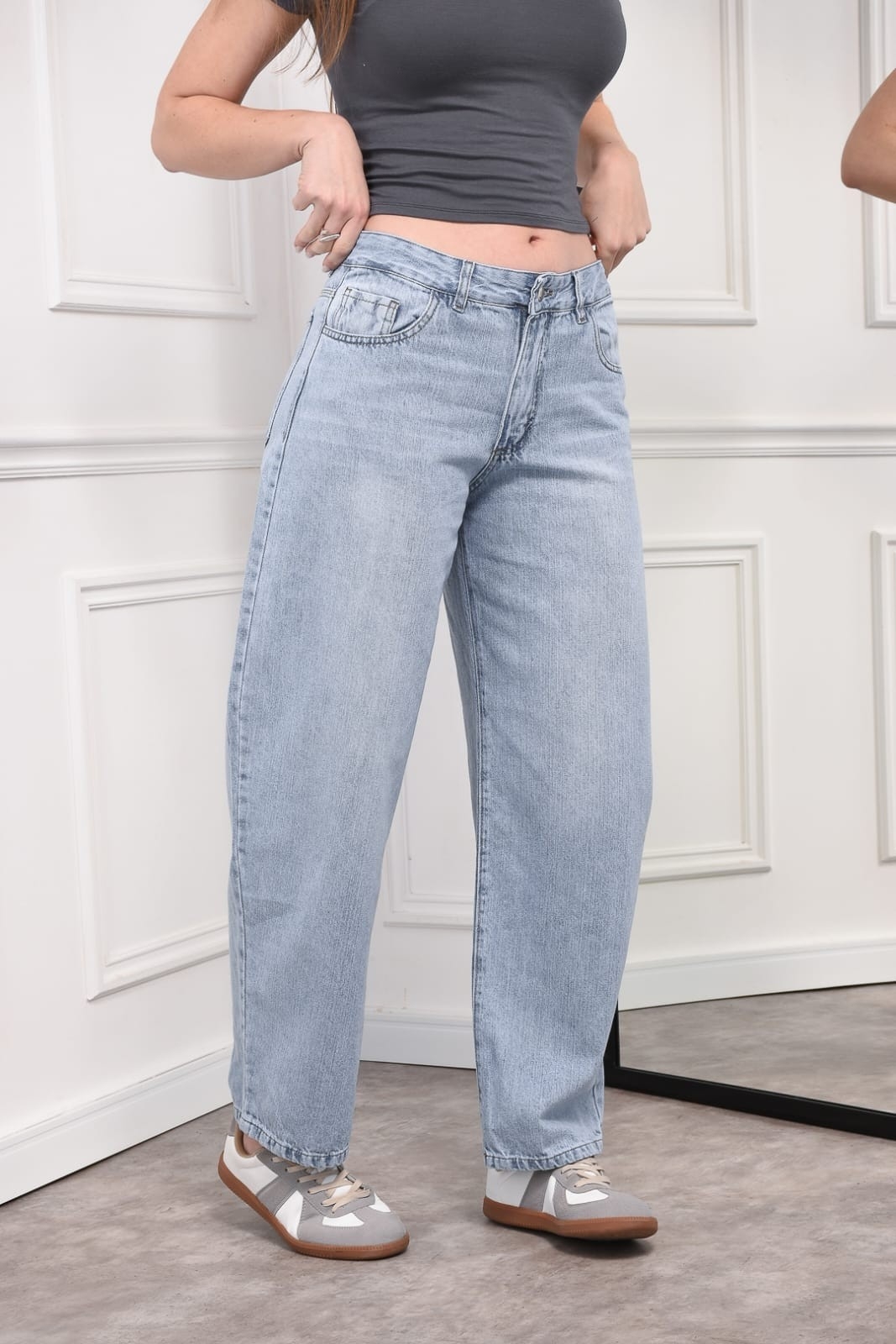 Art F380c Baggy Barrel Celeste - Imagen 3