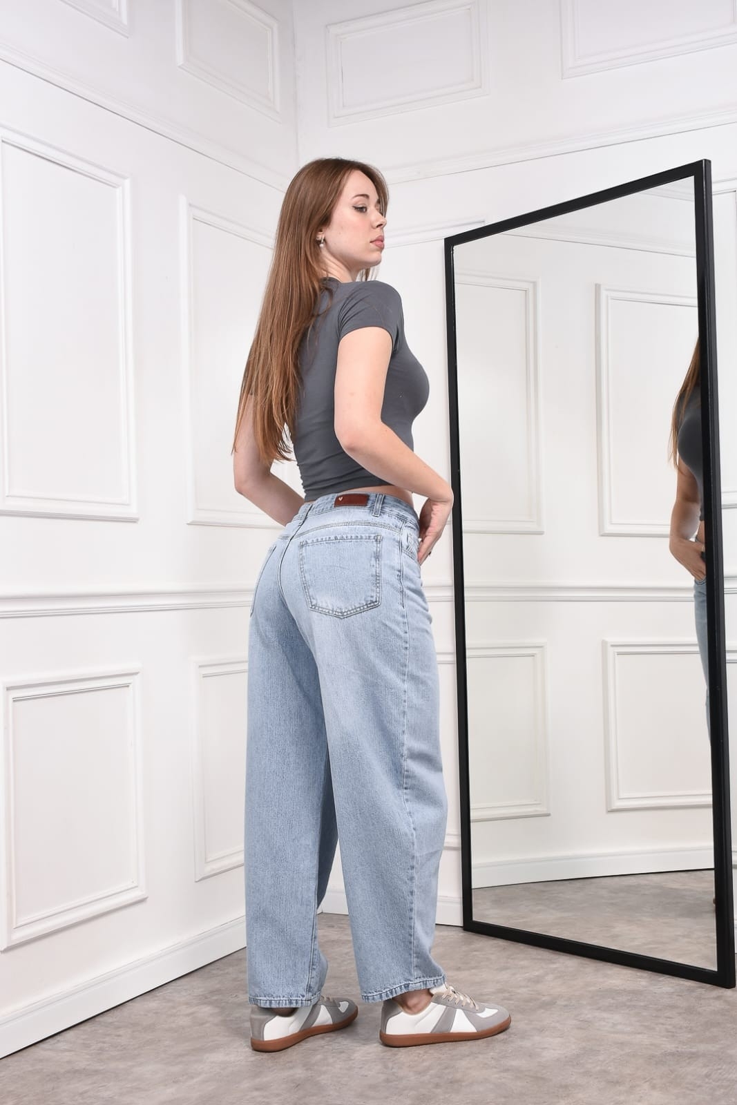 Art F380c Baggy Barrel Celeste - Imagen 2