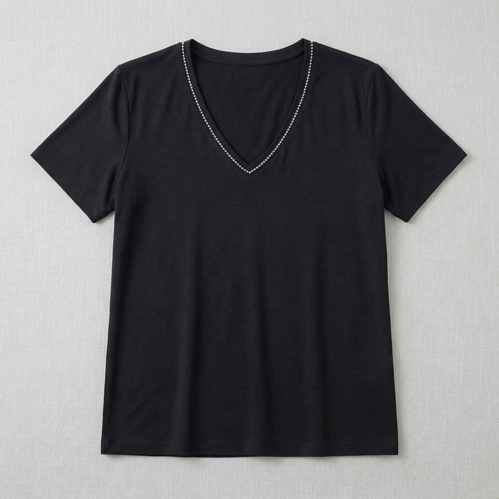 Remera Cuello V - Imagen 2