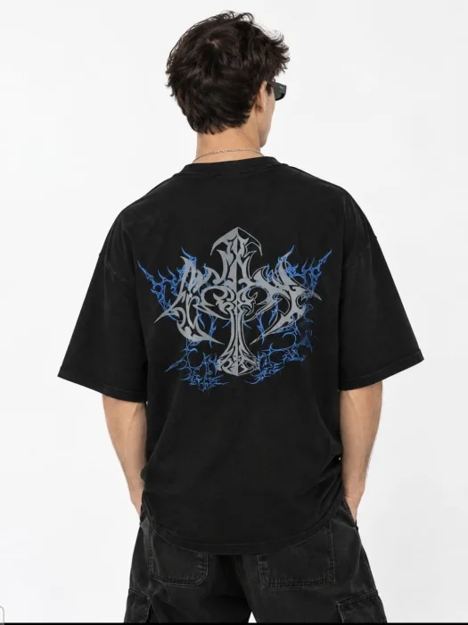 Remera Cruz en Llama