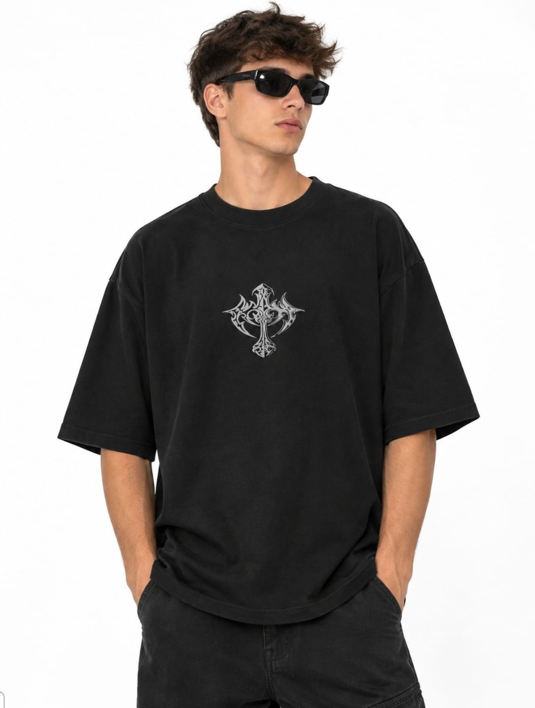 Remera Cruz en Llama - Imagen 2