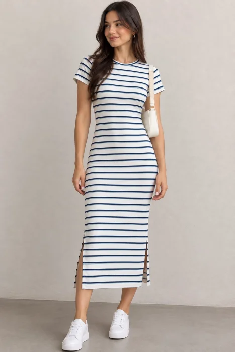 Vestido Rayado