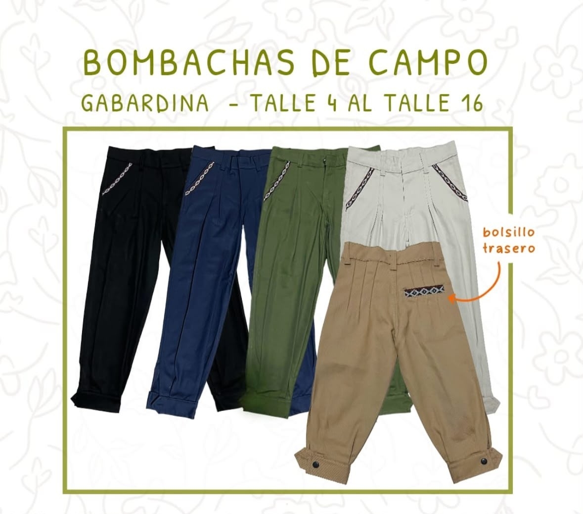 Bombacha de Campo Nene - Imagen 3