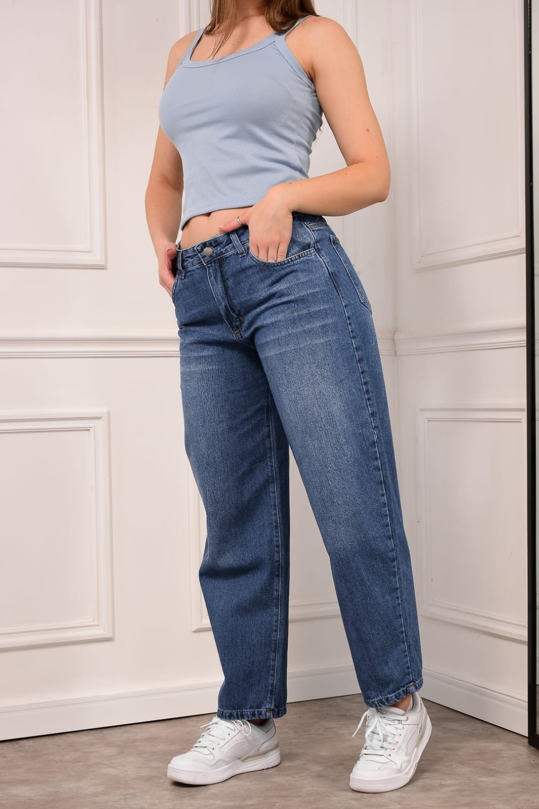 Art F380l Baggy Barrel Azul Levys - Imagen 3