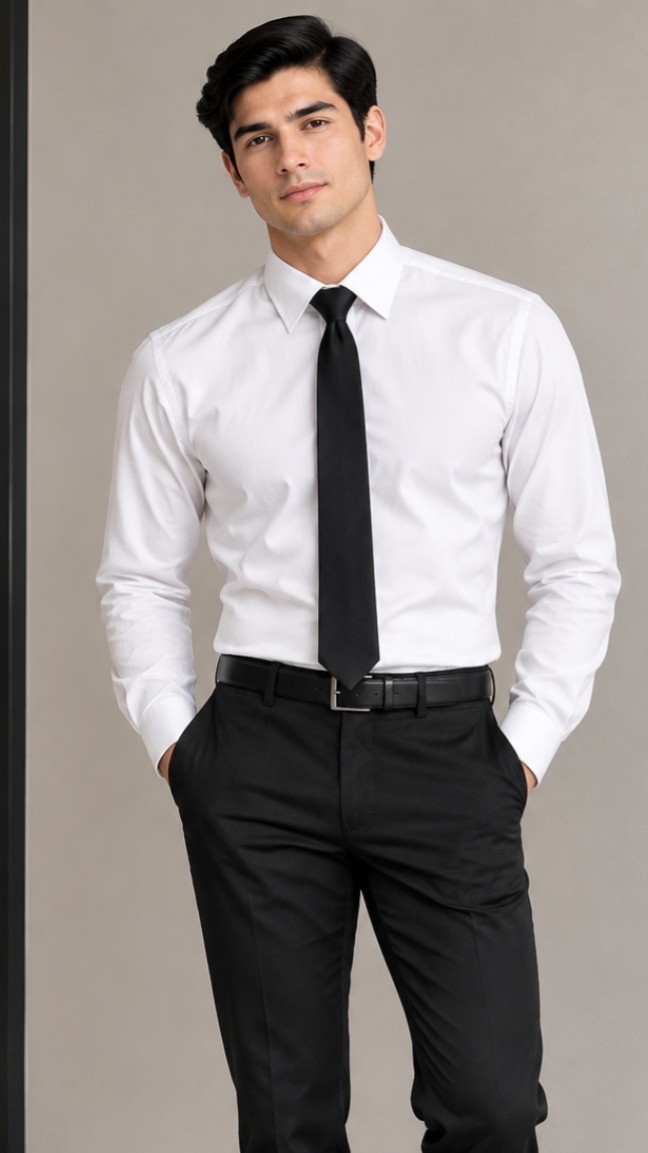 Camisa de Vestir con un Bolsillo - Imagen 2