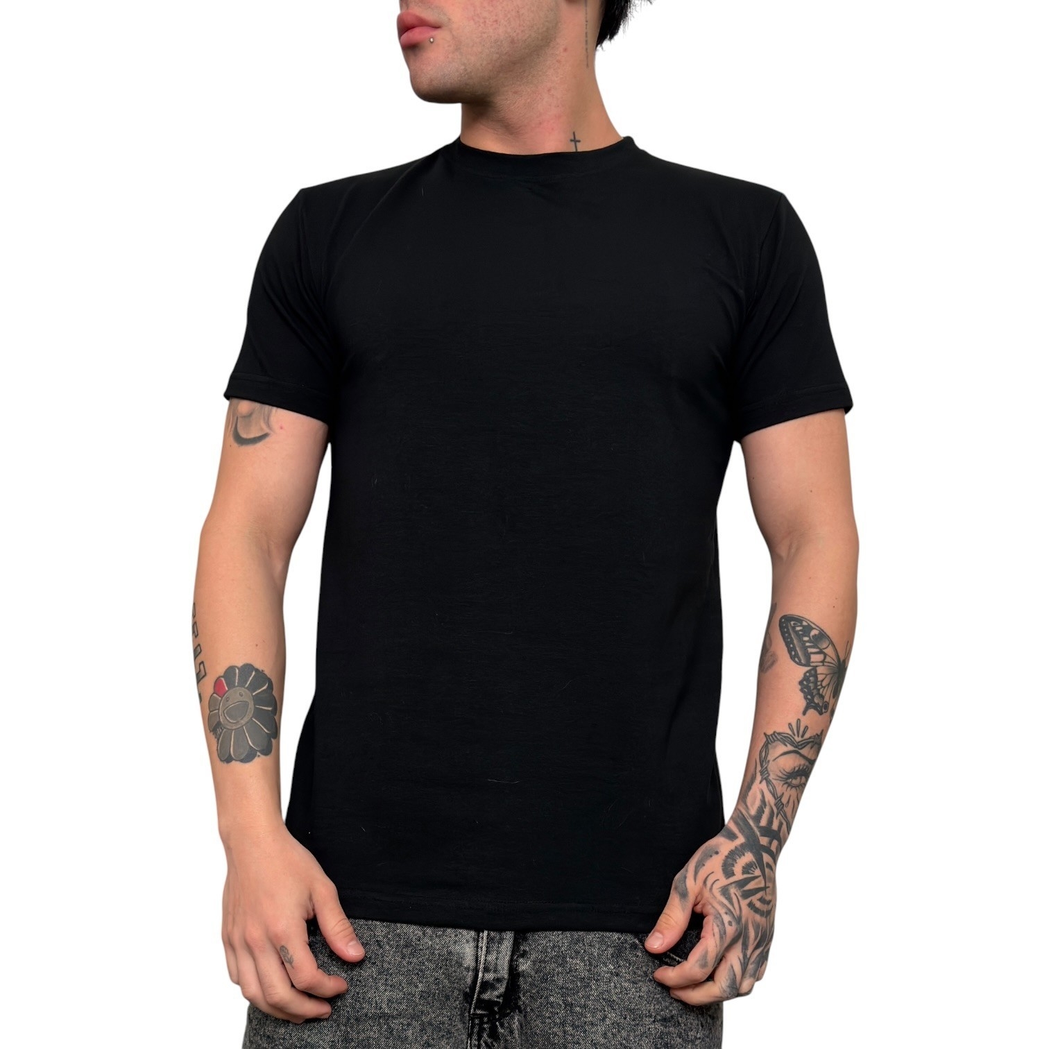 Remera Slim Fit  Negro - Imagen 2