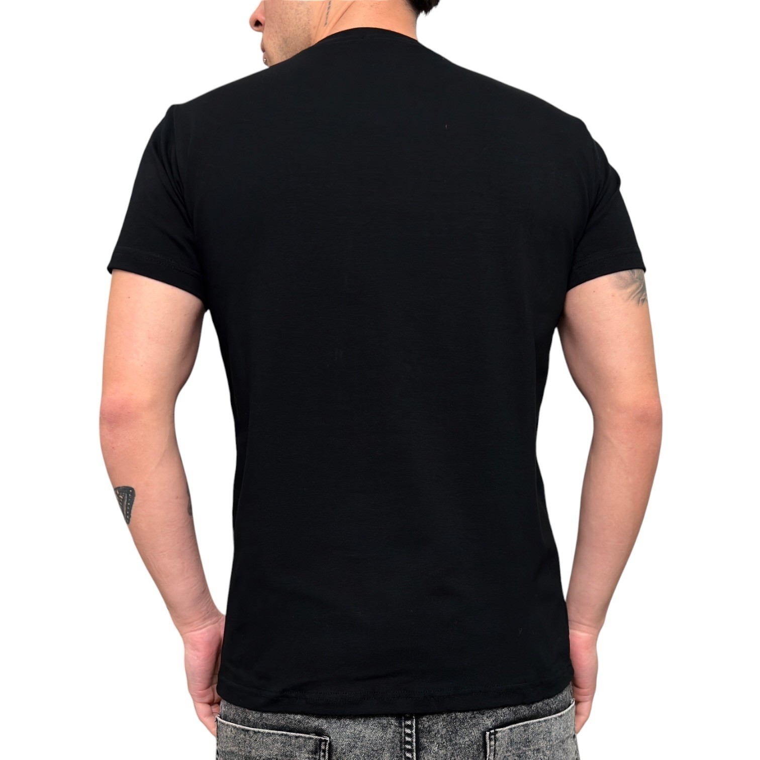 Remera Slim Fit  Negro - Imagen 3