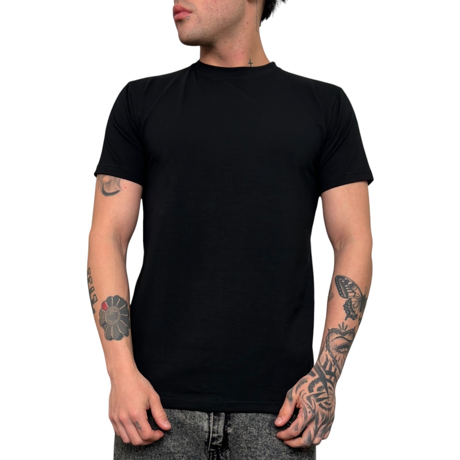 Remera Slim Fit  Negro - Imagen 5