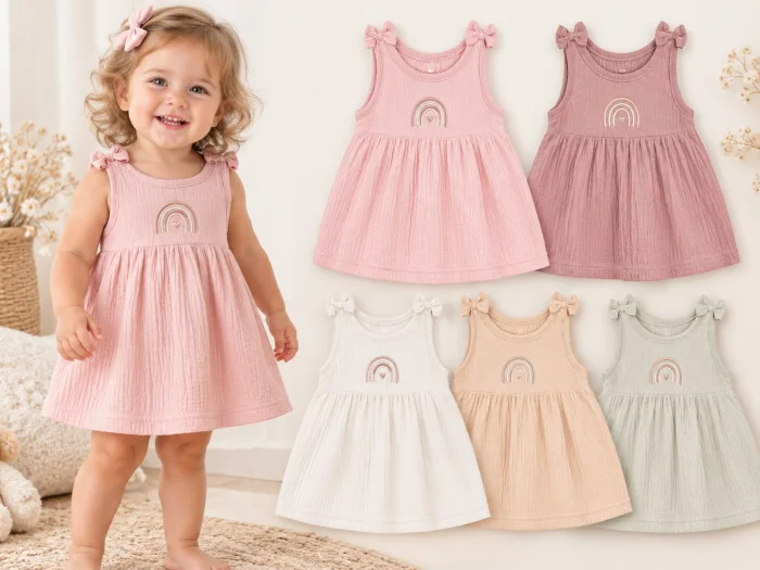 Solero Bambula Bordado Mini Dreams T.(6-9-12-18 Meses) Art.745