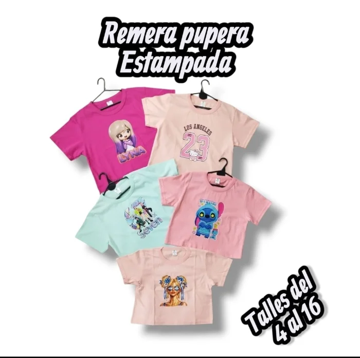 Puperas Lisas y Estampados Económicas de Algodón Jersey.