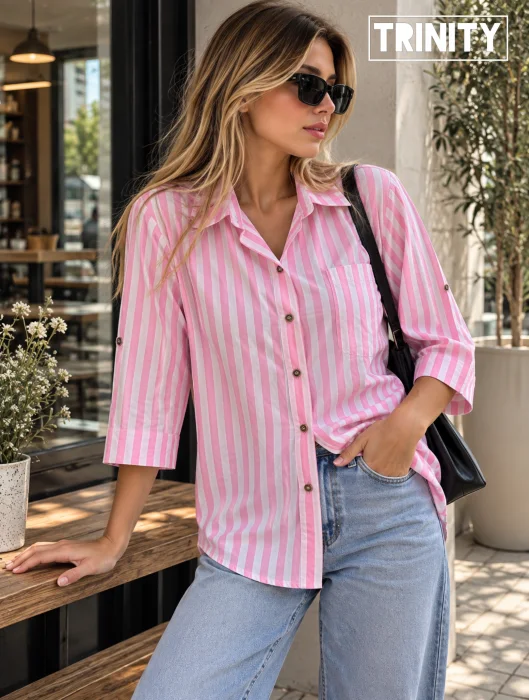 Camisa Rayada Viral