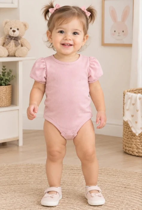 Body Algodón Elastizada M/princesa