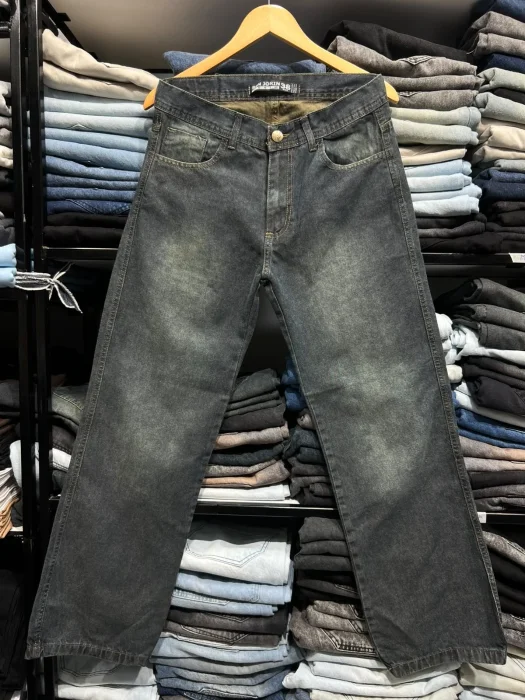 Pantalón Baggy Liso Óxido Oscuro Localizado