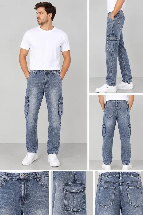 Jeans Cargo Baggy