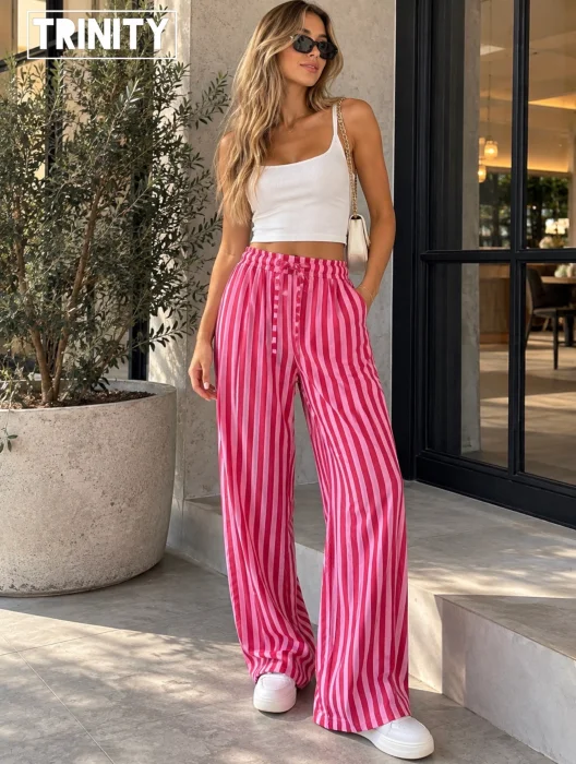 Pantalón Rayado Viral