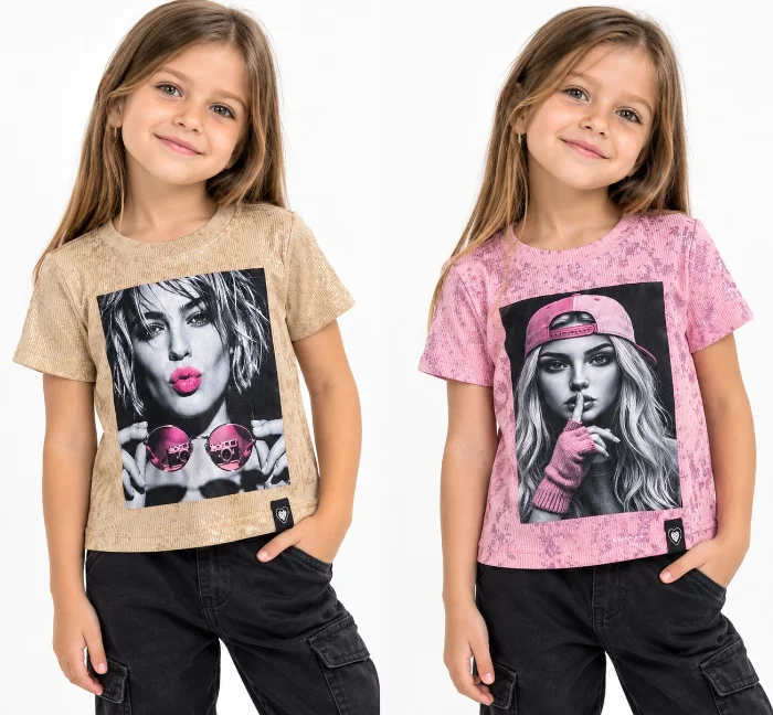 Remera Metalizado