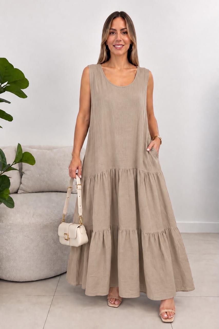 Maxi Vestido de Lino - 232244f0-7f85-42d9-8d51-52da68b8af5e.jpeg