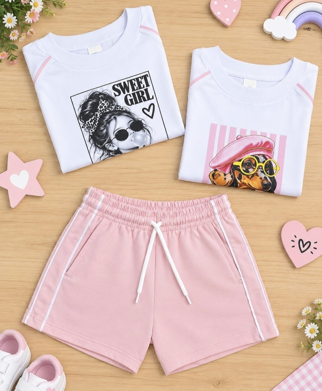 Conjunto de Nena Algodón Peinado - Imagen 2