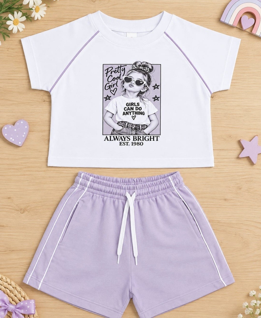 Conjunto de Nena Algodón Peinado - Imagen 7