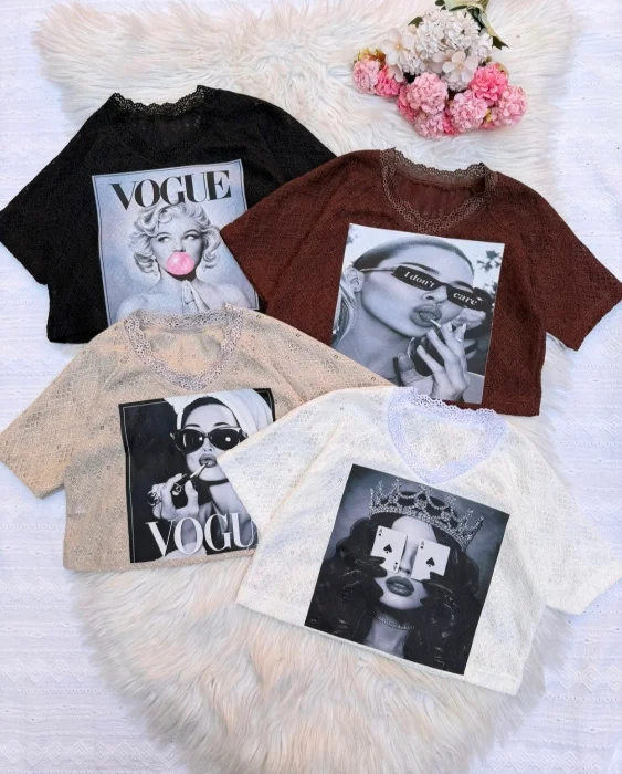 Remera Broderie Nena