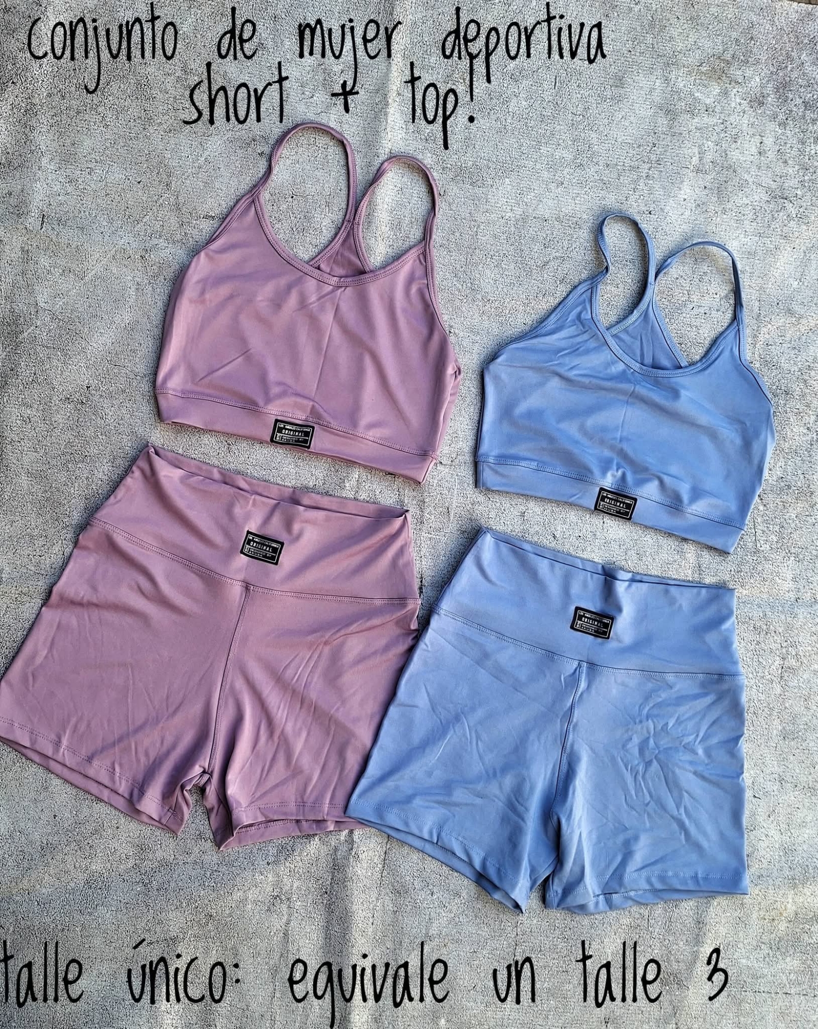 Conjunto Deportivo Liso de Mujer - Imagen 2