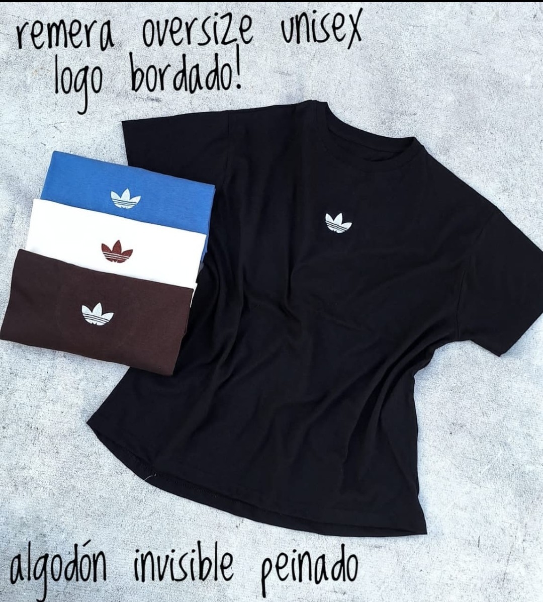 Remera Oversize Bordado - Imagen 3