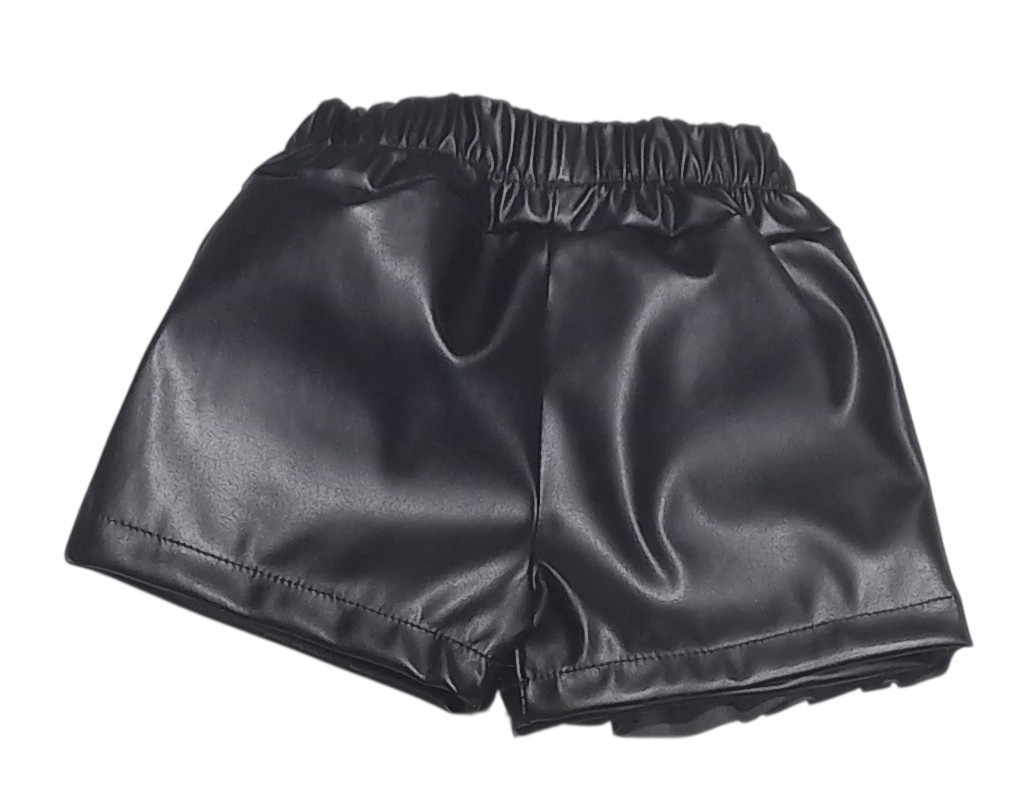 Short Pollera Engomado con Volados y Moño de Beba - Imagen 3