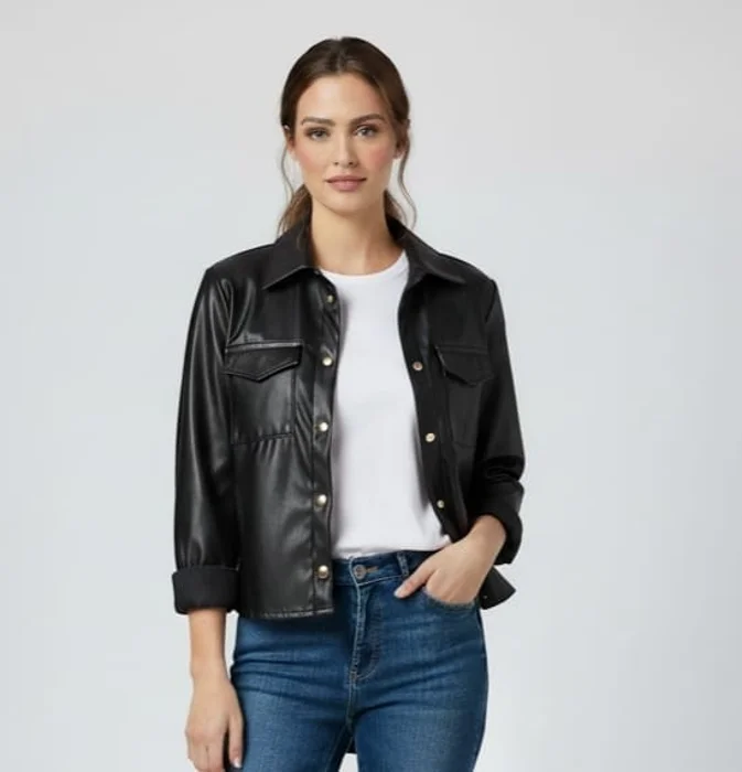 Chaquetas Ecocuero