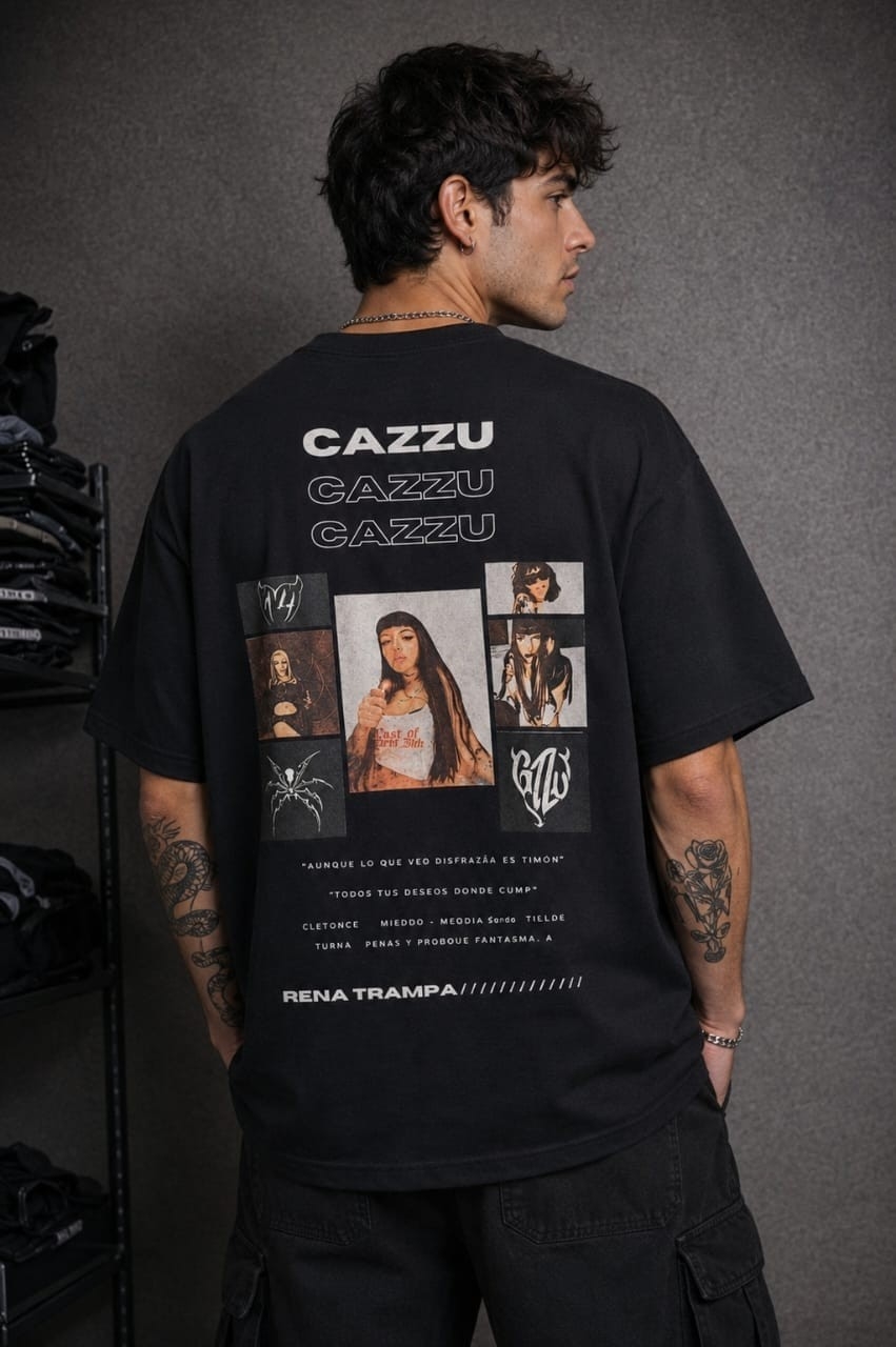 (art:rh10) Cazzu Remera Algodón - Imagen 3