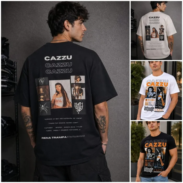 (art:rh10) Cazzu Remera Algodón